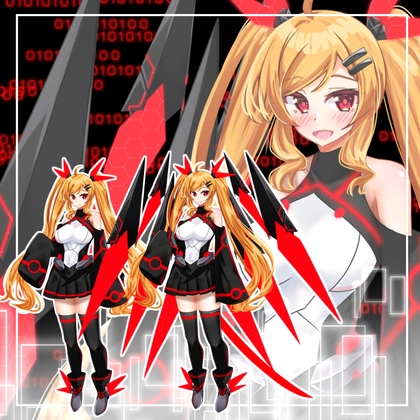 メカ少女2 立ち絵24