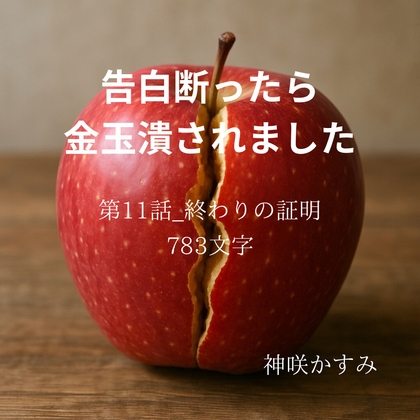 告白断ったら金玉潰されました/第11話:終わりの証明