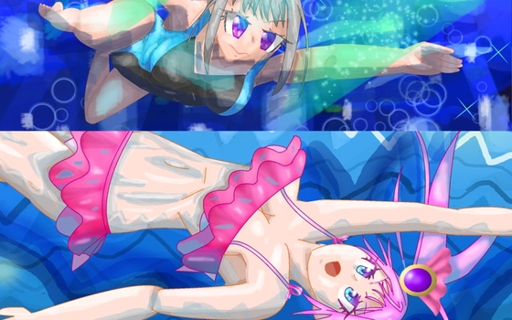 いれいざーイラスト集16水着少女たち4まい