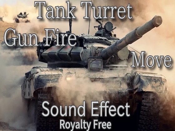 戦車 戦艦 タレット旋回 効果音 03 プロ仕様 ロング Long!