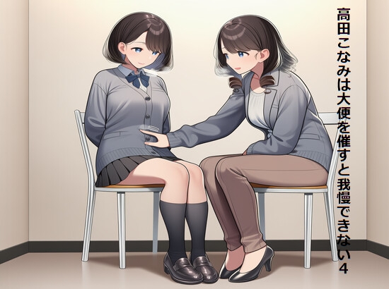 高田こなみは大便を催すと我慢できない4