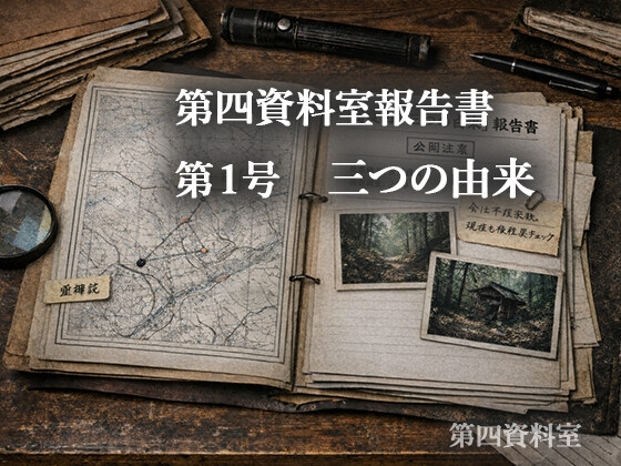 第四資料室報告書 第1号 「三つの由来」