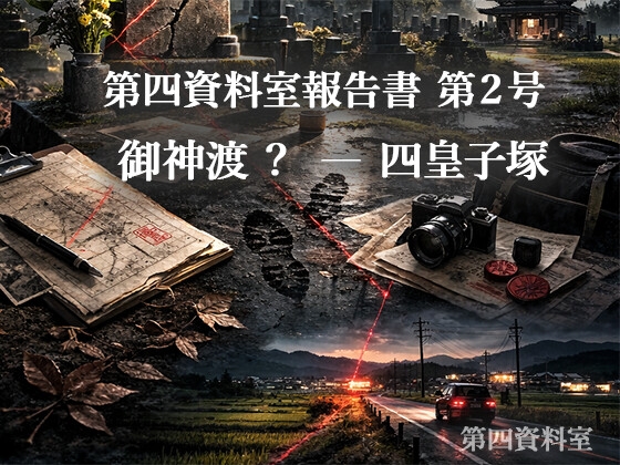 第四資料室報告書 第2号 御神渡? ー四皇子塚ー