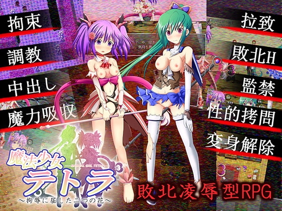 魔法少女テトラ ~拘辱に屈した二つの花~
