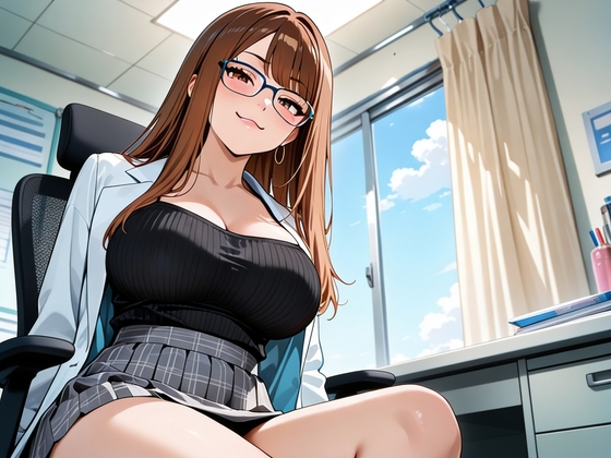 「保健室のギャル女神に誘惑されて言いなりになるマゾ教員」(Subtle)