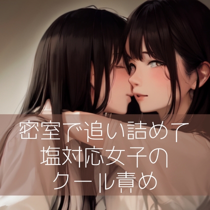 【百合】密室で追い詰めて…塩対応女子のクール責め