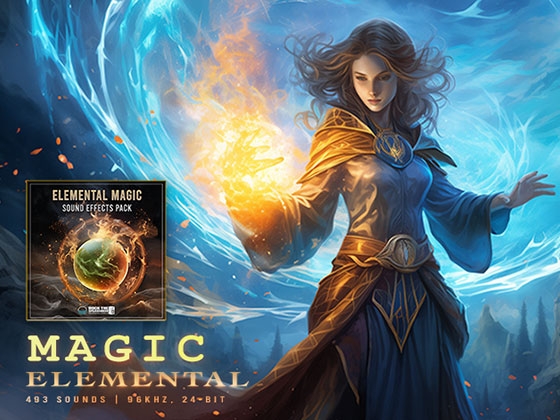 【効果音素材】Elemental Magic Sound Effects Pack