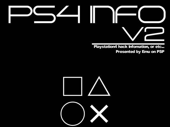 PS4 Info V2