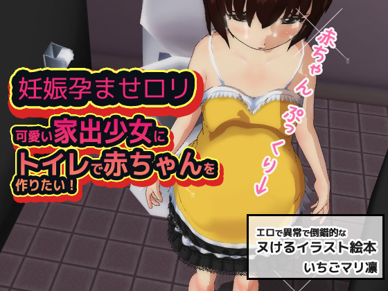 妊娠孕ませロリ～可愛い家出少女にトイレで赤ちゃんを作りたい!