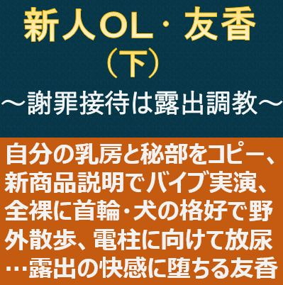 新人OL・友香(下)～謝罪接待は露出調教～