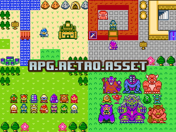 RPG RETRO ASSET