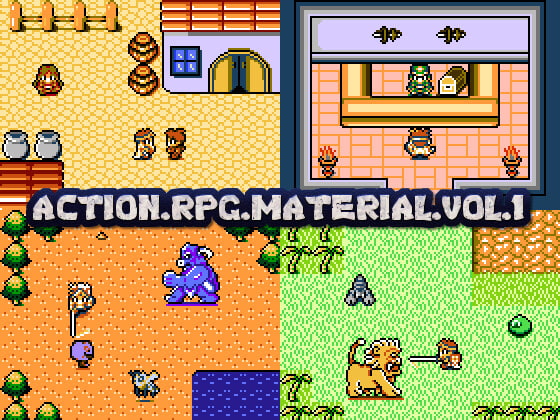 ACTION RPG MATERIAL VOL.1