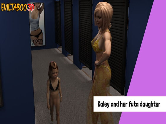 Kaley and her futa daughter